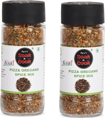 Ayus Soak & cook Pizza oregano spice mix Pack Of 2(120 g)