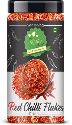 The Rabb' s secret Red Chilli Flakes Seasoning: 80gm (Dried Chilli Flakes)(80 g)