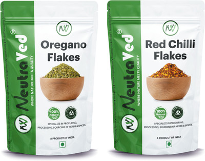 NeutraVed Combo Oregano 35 gm and Chilli Flakes 50g(85 g)