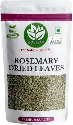 go vegan Rosemary Dried Leaves - 100gm(100 g)