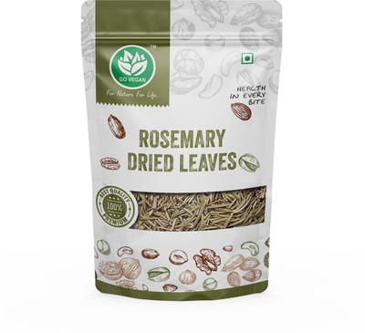 go vegan GO VEGAN Rosemary Dried Leaf/Rosemary For Foods & Hair - 50Gm(50 g)