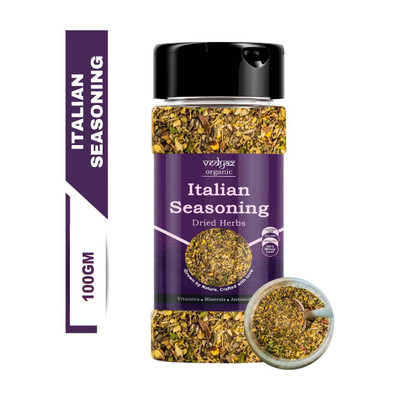 Vedyaz Organic Italian Seasoning for Pasta & Pizza - Premeium Herbs & Spices - Sprinkler(100 g)
