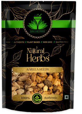 SAI HERBS Dried Raw Karela Seeds - Pure & Natural(250 g)