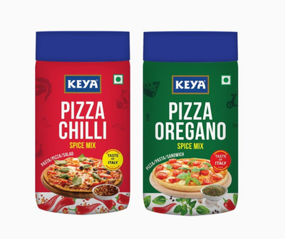 Keya Foods Pizza Chilli Spices and Pizza oregano spice mix(319 g)