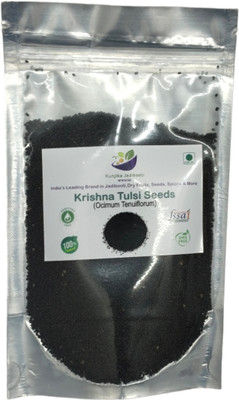 KUNJIKA JADIBOOTI Shyama Tulsi, Holy Tulsi, Krishna Tulsi, Tulsi, Holy Basil Seed(100 g)