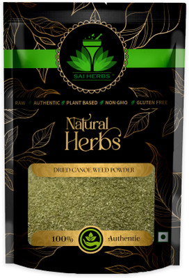 SAI HERBS Dried Raw Canoe Weed Herb Powder - Pure & Natural(100 g)