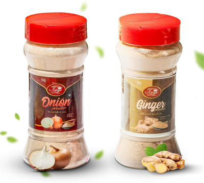 Kings Ginger-Onion Powder for All Cooking 100g x 2 = 200g - Natural Spice Mix for Cook(200 g)