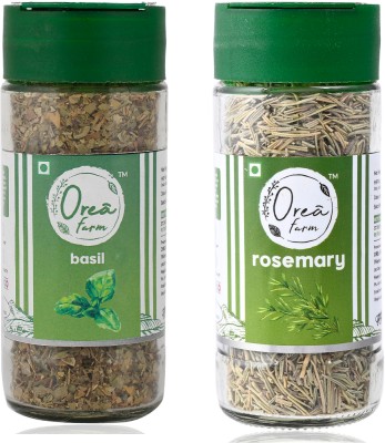 OREA farm Combo - Basil (27gm) & Rosemary (18gm) Pack Of 2(42 g)