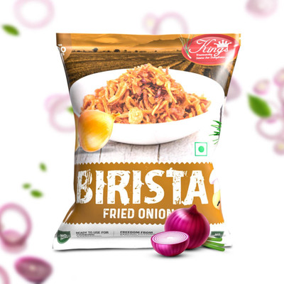 Kings BIRISTA FRIED ONION 900 GRM(900 g)