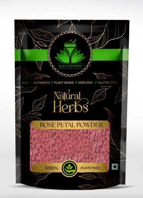 SAI HERBS Pink Rose Petals Powder - Pure & Natural(100 g)