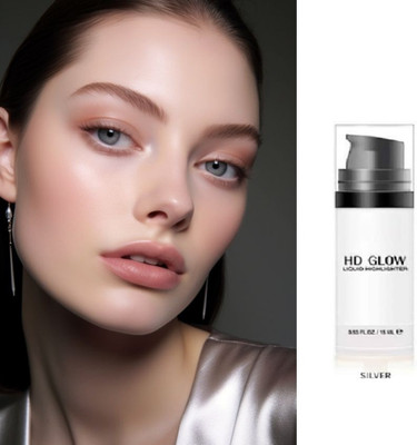 AFARAXIA Silver Shimmer liqued Face Shiner  Highlighter(sliver)