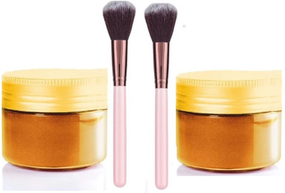 Jiwoo NEW SIMMER HIGHLIGHTER GOLD COLOR MOST BEAUTIFUL LOOK HIGHLIGHTER Highlighter(GOLD)