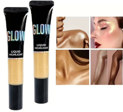 Emijun Gold Smooth Shine Shimmer highlighter Highlighter(gold)