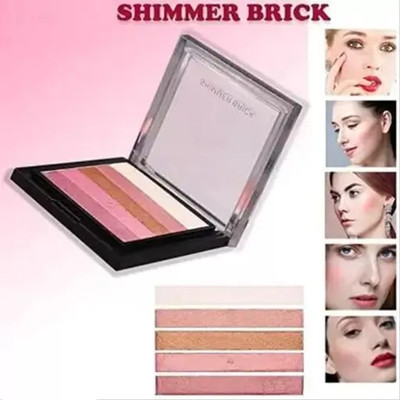 DYSOKAYO Brick 5 Shimmer Brick  Highlighter(Multicolor)