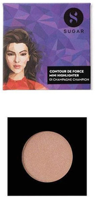 SUGAR POP Contour De Force Mini Highlighter 01 Champagne Champion 4g Highlighter(Beige)