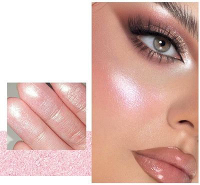 luzimaisa Best 3 in 1 Highlighter Makeup Powder & Colors Blush Highlighter(Multicolor)
