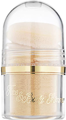 KAIASHA PROFESSTIONAL MAKEUP FACE HIGHLIGHTER POWDER FOR ALL SKIN TYPE Highlighter(golden)