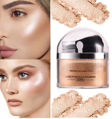 THTC FACE AND BODY HIGHLIGHTER WITH NON STICKY MAKEUP LOOK Highlighter(GOLDEN)