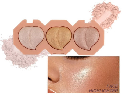 DARYUE Perfect Stay Long Lasting Face Makeup Highlighter Palette Highlighter(Multicolor)