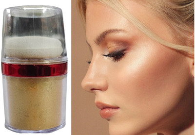 BLUEMERMAID GOLD SHIMMER HIGHLIGHTER FOR MAKEUP POWDER Highlighter(GOLD)