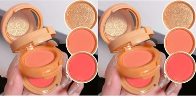 AFARAXIA Highlighter and blusher face makeup kit Highlighter(muliti colour)