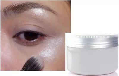 AFARAXIA Silver Shimmery Shiny Face Makeup Shimmer Powdery Golden  Highlighter(SILVER)