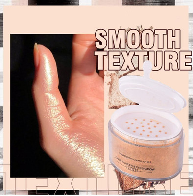 THTC Best Highlighter Powder Gold Shimmer Highlighter(Gold)