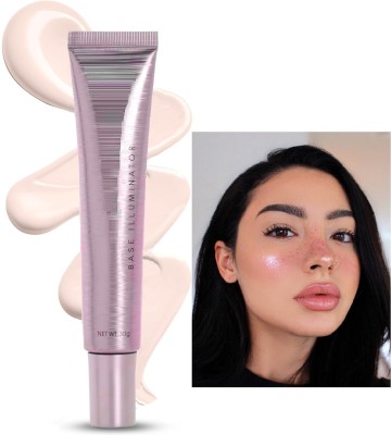 Yuency Liquid Base Highlighter Pink Best for Face Make up Highlighter(PINK)