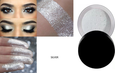 FELICECHIARA Silver Shimmer Best Highlighter Powder Pack Of 1  Highlighter(Silver)