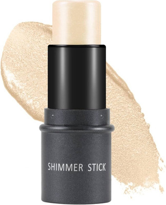 AFARAXIA Trendy Face Brighten Bronzer Shimmer Highlighter Stick  Highlighter(ivory)