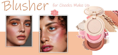 Sheny Matte Blush Highlighter Palette Pearly Shiny Face Makeup(Multi Shade) Highlighter(MULTICOLOR)