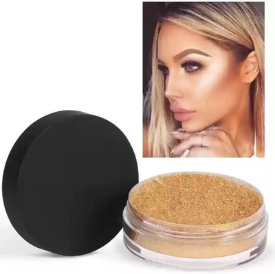 GFSU - GO FOR SOMETHING UNIQUE Yellow Gold Highlighter Makeup Illuminator Face & Body Powder Highlighter(gold)