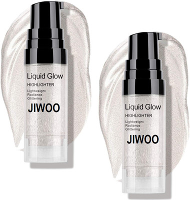 Jiwoo COMBO Illuminator Silver Highlighter Ultra Smooth Shine Waterproof  Highlighter(SILVER)