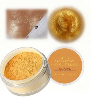 THTC HIGHLIGHTER SHIMMER POWDER Highlighter(Gold)