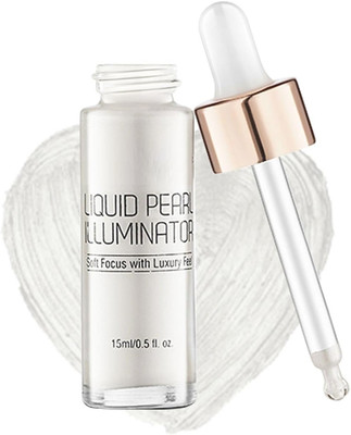 EVERERIN Korean Liquid Pearl Liquid Highlighter For Face makeup | illuminating Highlighter(silver)