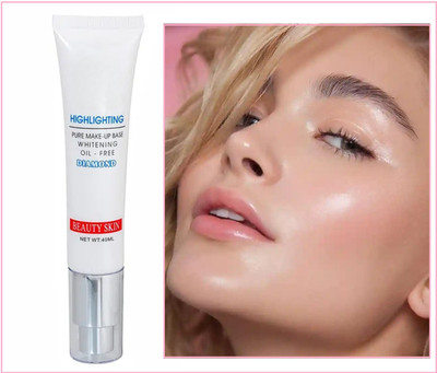 DARVING illuminator liquid highlighter Smooth Shine Waterproof Face And Body  Highlighter(WHITE)
