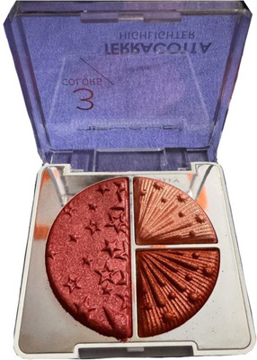 Classyhuda Highlighter For Face Makeup, Long Lasting Palette, Ultra Blendable Palette. Highlighter(Multicolor)