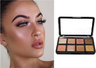 USBK LONG LASTING MAKEUP HD HIGHLIGHTER PALETTE Highlighter(MULTI-COLOR)