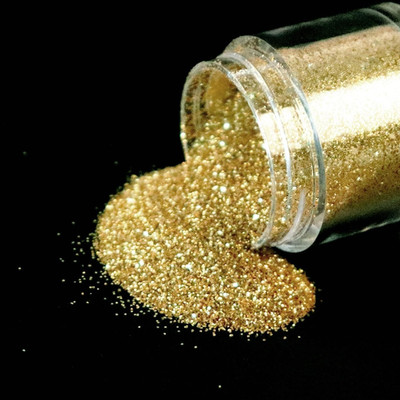 MYEONG MultiColors Shadow Glitter Powder Set Nail Art Golden Shimmer Eyeshadow Powder Highlighter(Golden)