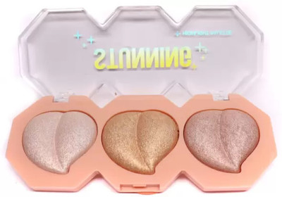 DARVING Highlighter Multicolor Palette Makeup for Face and Body Highlighter(MULTICOLOR)