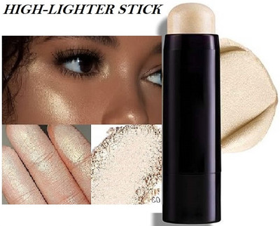 YAWI Illuminating Highlighter Stick With Smudging Highlighter Formula Highlighter(Roes Gold)