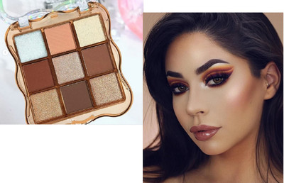 Jiwoo waterproof matte eye shadow for women Highlighter(Muliti color)