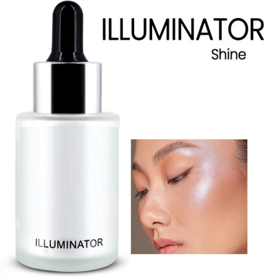 Vyomiris Drop & Glow Liquid Highlighter For Face Makeup Highlighter(white)