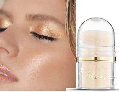 PERLENTE golden shimmer body glitter highlighter Highlighter(GOLDEN)