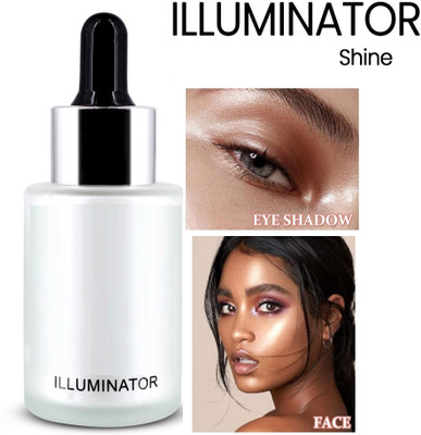 Herrlich Illuminator Liquid Highlighter Glow Highlight Highlighter(White)