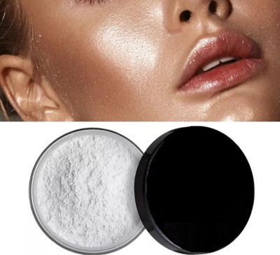JANOST Perfect Highly-Pigmented Powder Highlighter with Luminous Finish Highlighter(Silver)