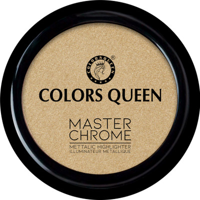 COLORS QUEEN Master Chrome Long Lasting Illuminating Highlighter with Metallic Finish Highlighter(02 - Boss Moves)