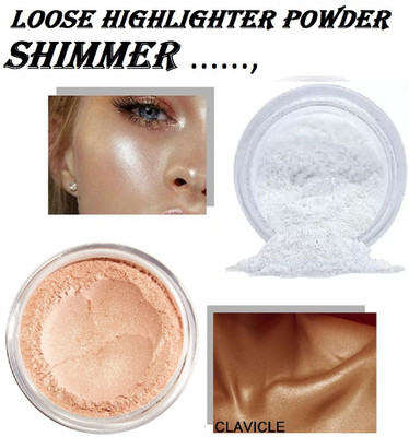 Aylily Best of Combo Highly Pigmented Highlighter Pearl Glow Shine  Highlighter(Gold, Silver)