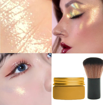 WOONGMI SHIMMRY FACE AND BODY HIGHLIGHTER WITH NON STICKY Highlighter(GOLD)
