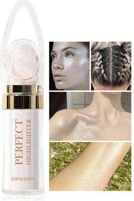 luzimaisa Body Highlighter Silver Shade Stick  Highlighter(Multicolor)